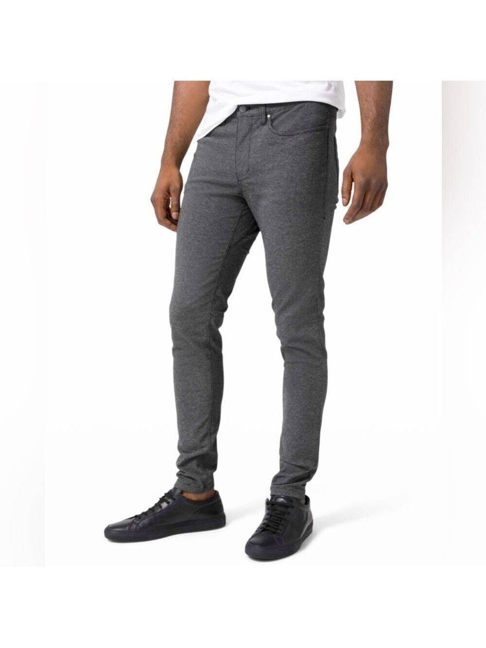 Lululemon ABC Pant Skinny Tech Canvas 32" Grey Size 31